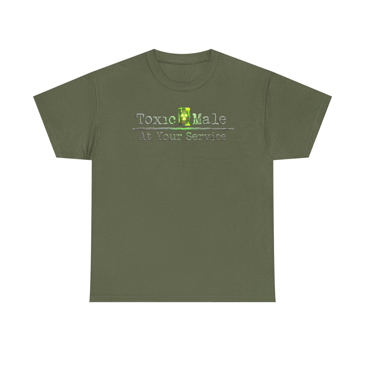 Toxic Male: At Your Service Unisex Heavy Cotton Tee