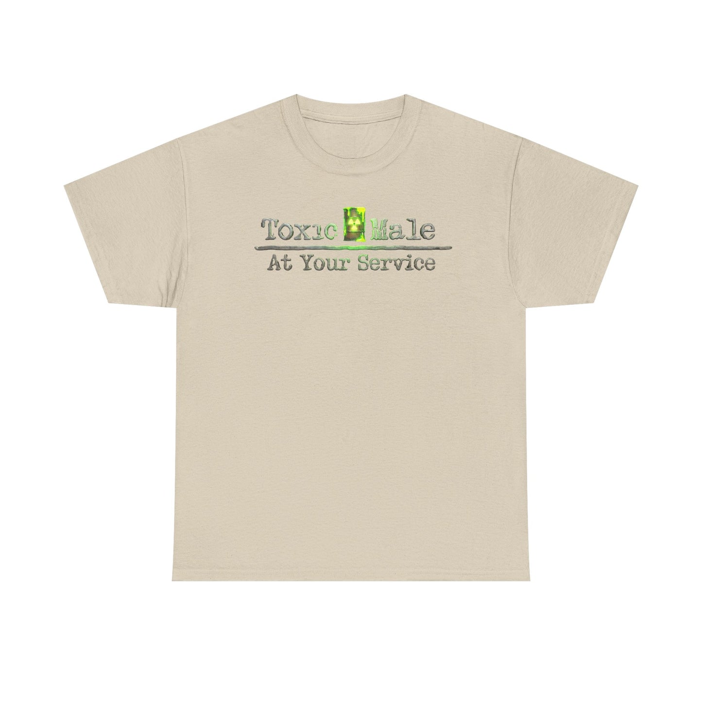 Toxic Male: At Your Service Unisex Heavy Cotton Tee