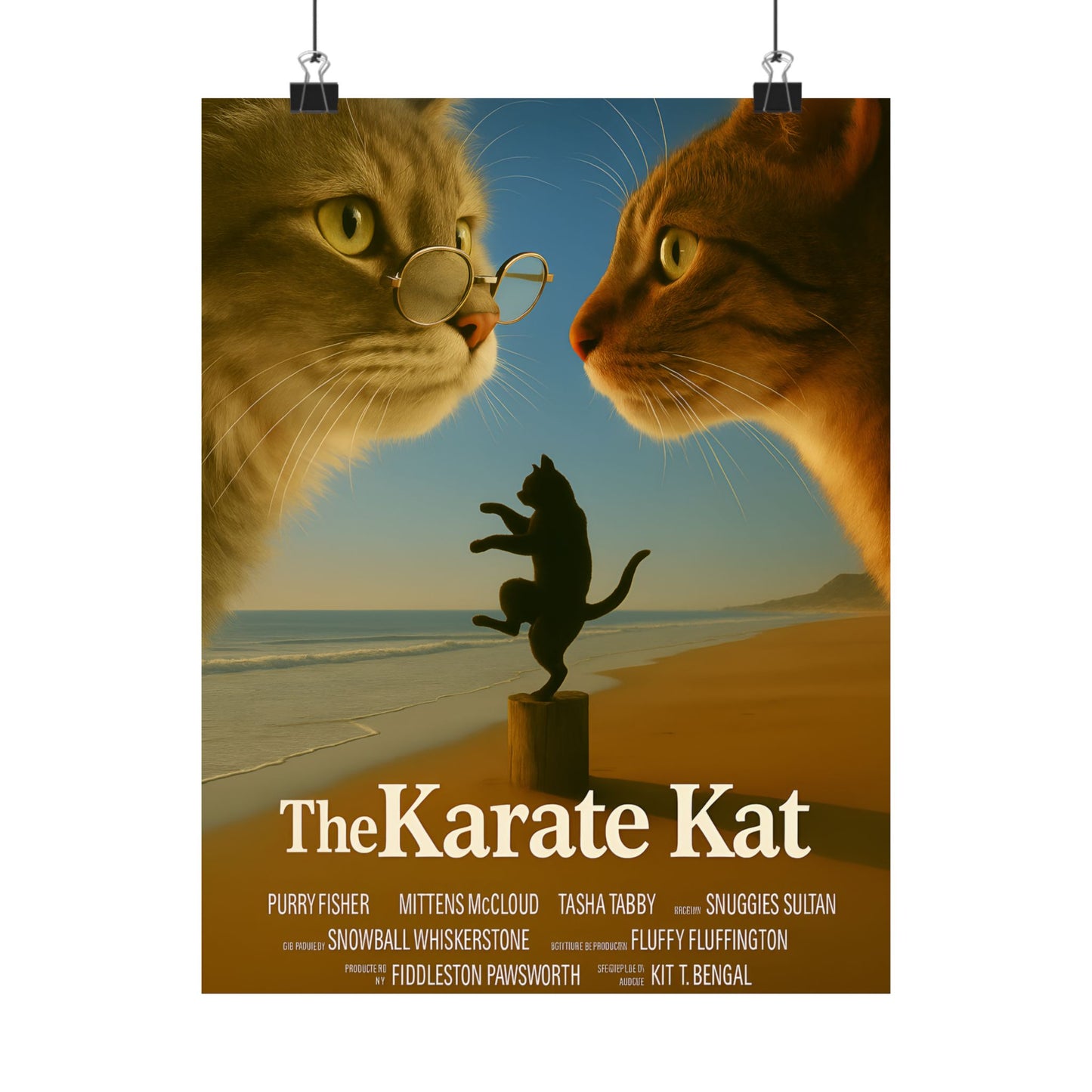 The Karate Kat Cat Movie Poster