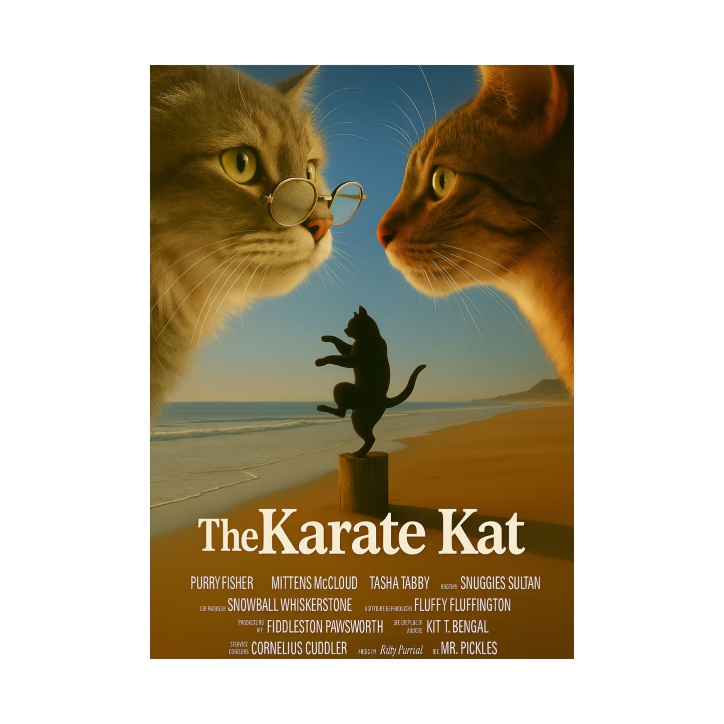 The Karate Kat Cat Movie Poster