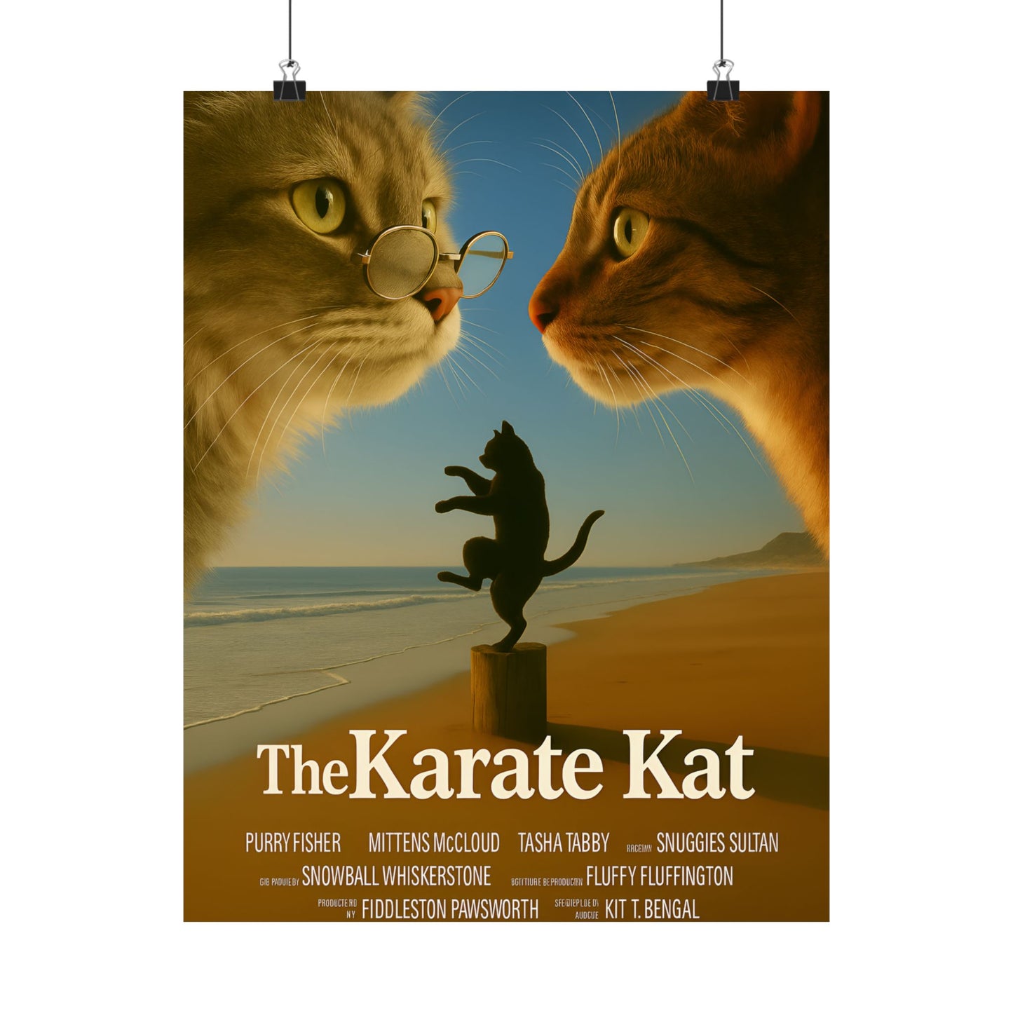 The Karate Kat Cat Movie Poster