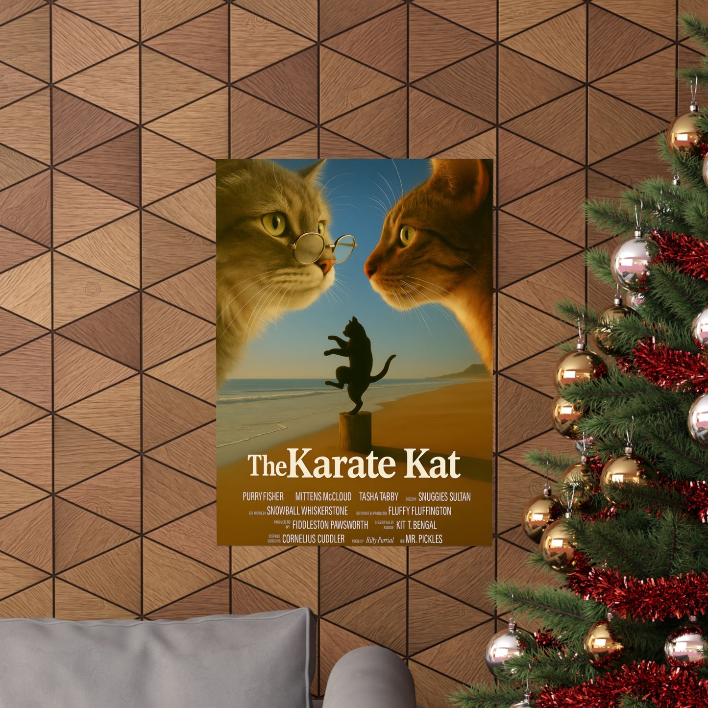 The Karate Kat Cat Movie Poster