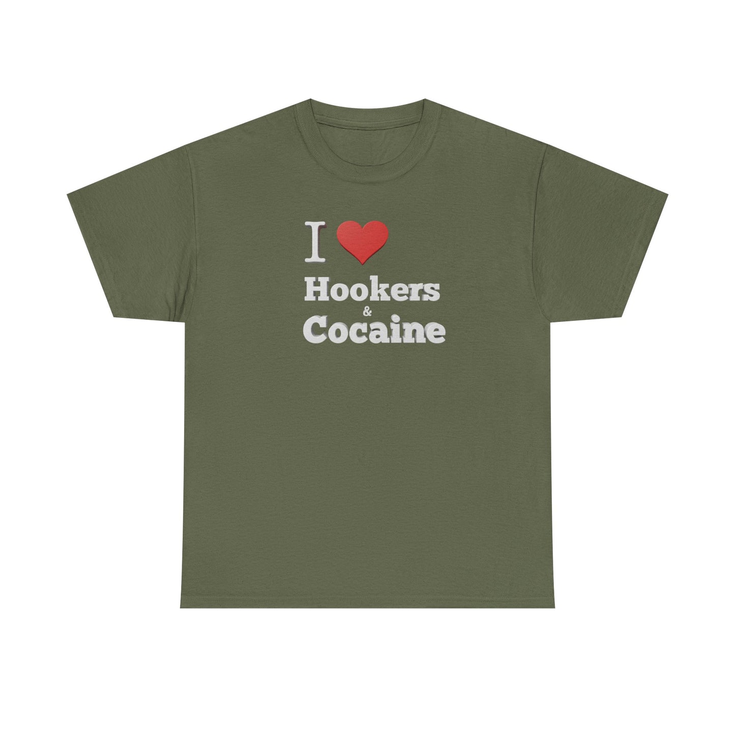 I Love Hook & Coke Unisex Heavy Cotton Tee