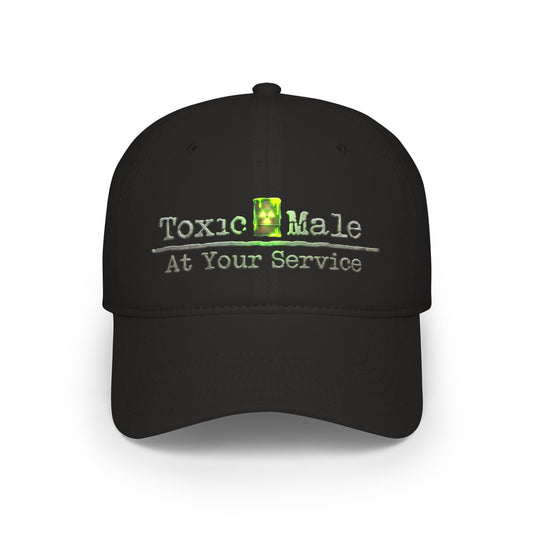 Toxic Male At Your Service Low Profile Cap
