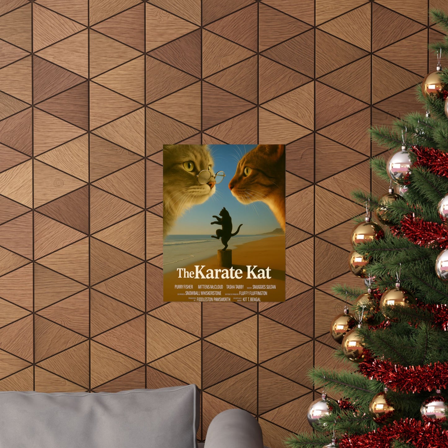 The Karate Kat Cat Movie Poster