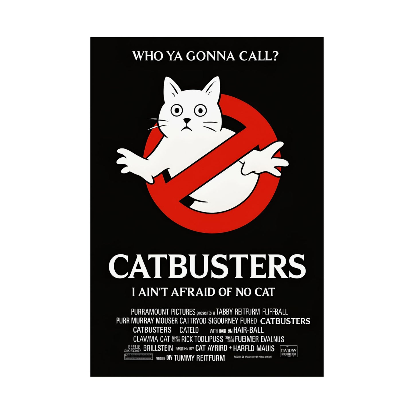 Catbusters Vertical Movie Poster