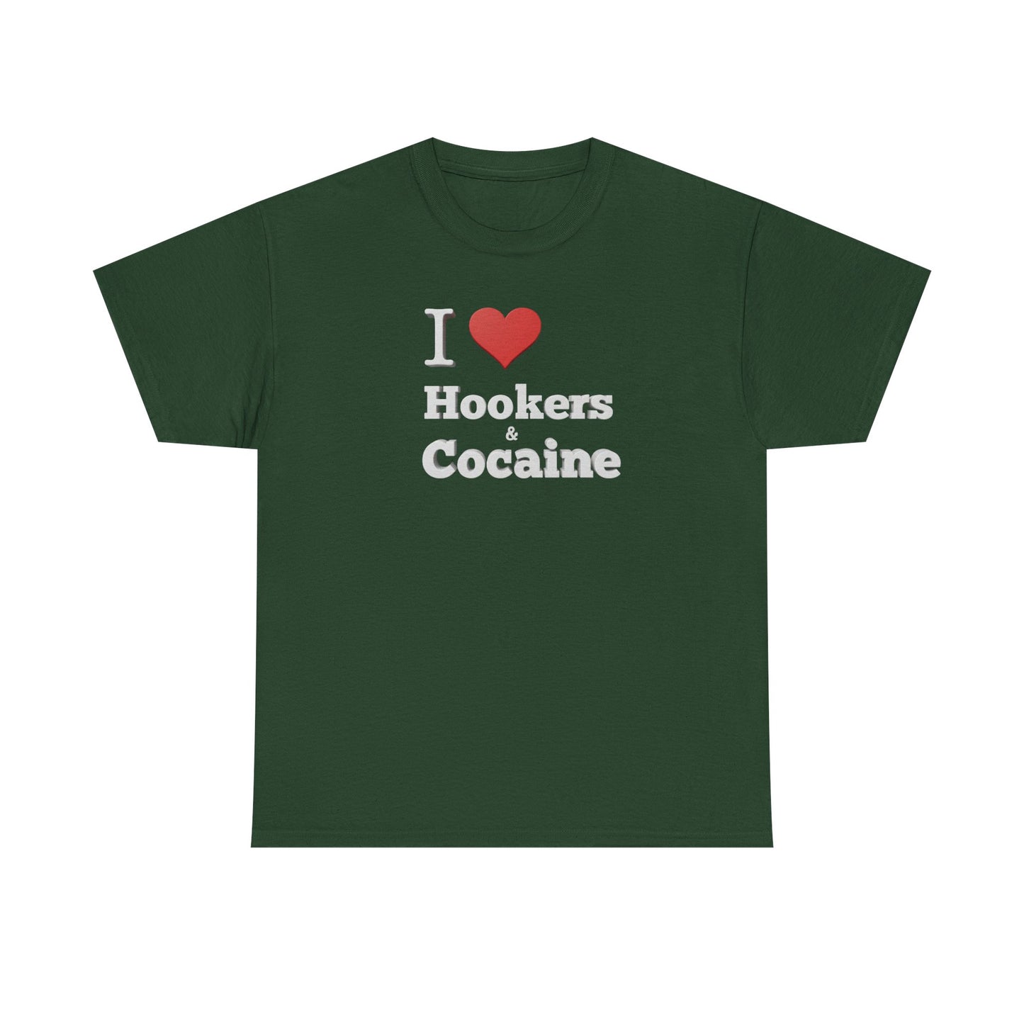I Love Hook & Coke Unisex Heavy Cotton Tee
