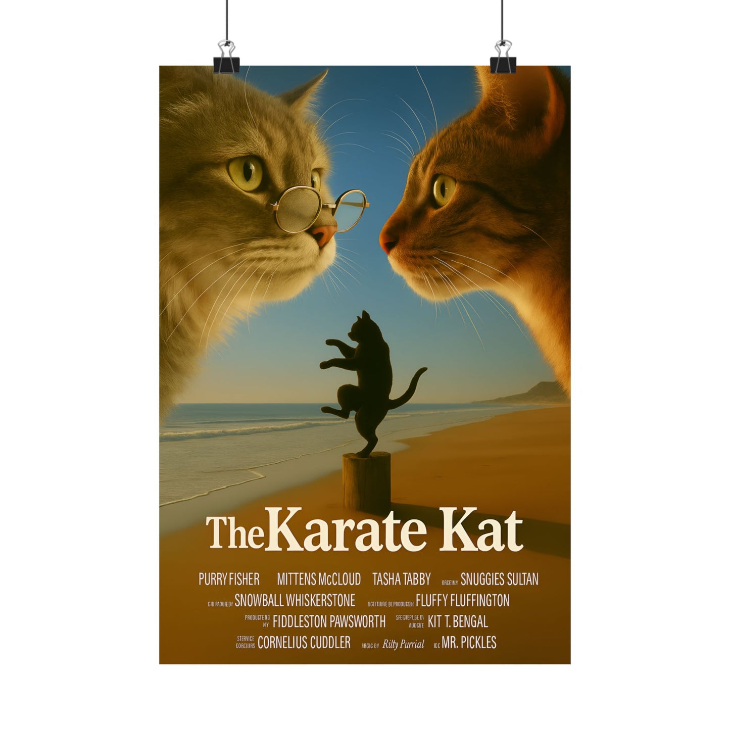 The Karate Kat Cat Movie Poster