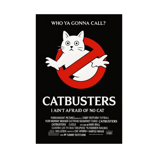 Catbusters Vertical Movie Poster