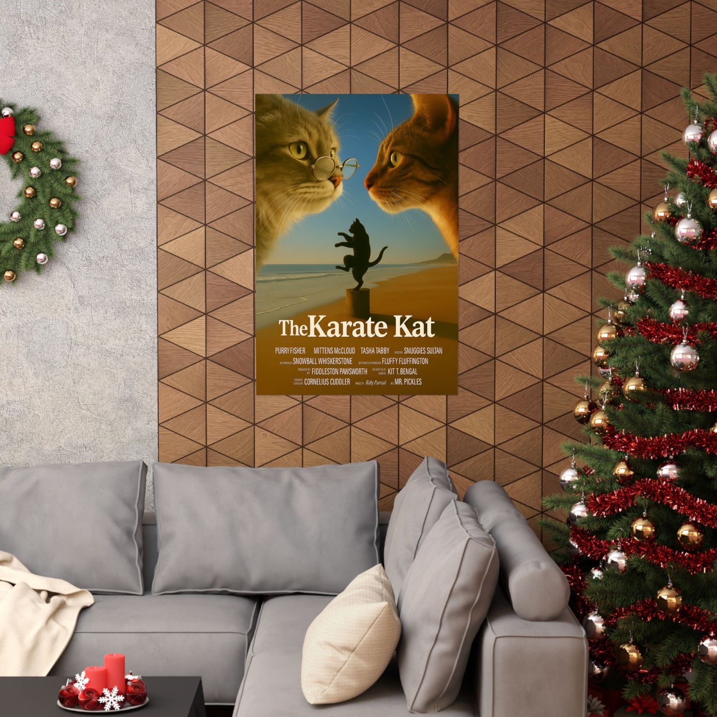 The Karate Kat Cat Movie Poster