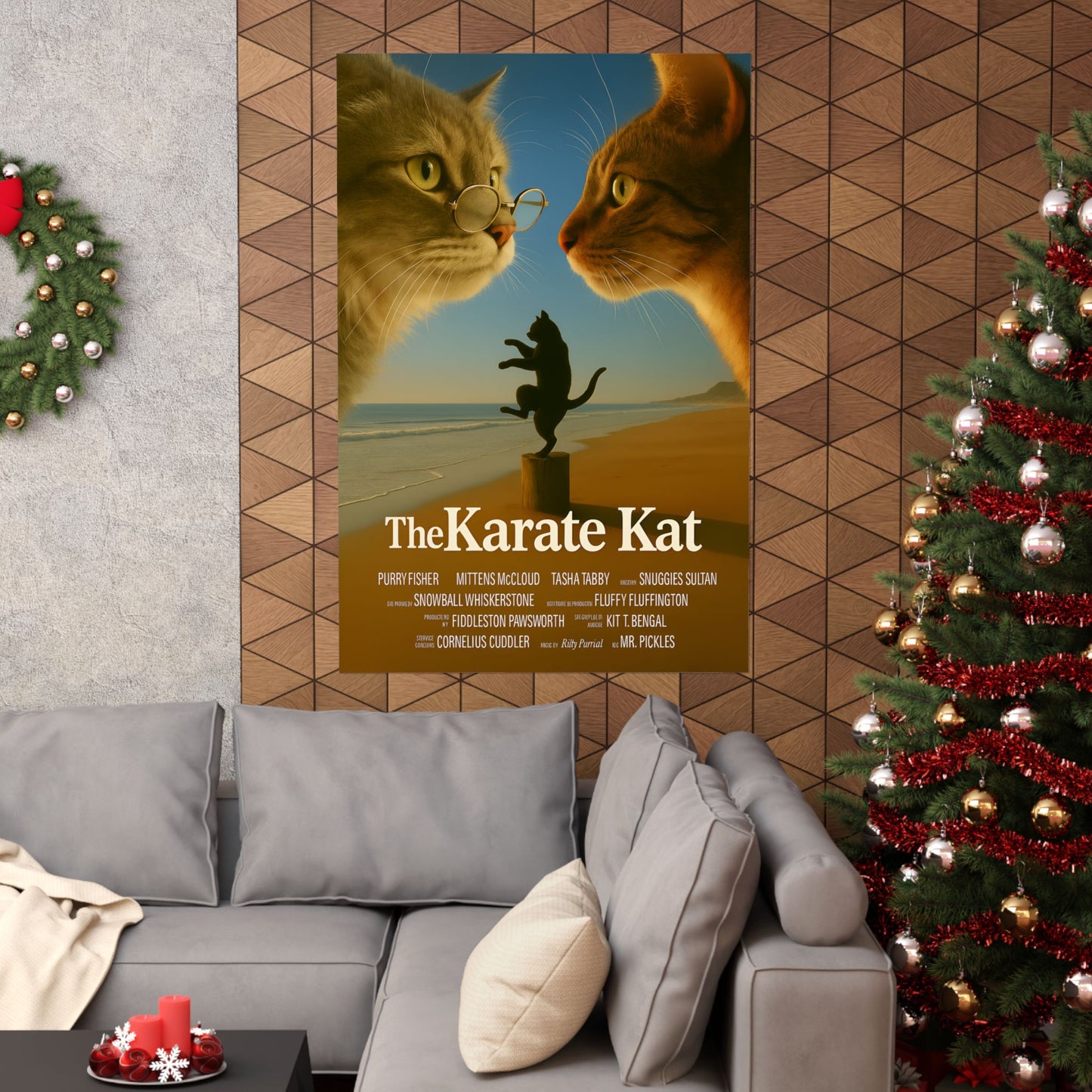 The Karate Kat Cat Movie Poster