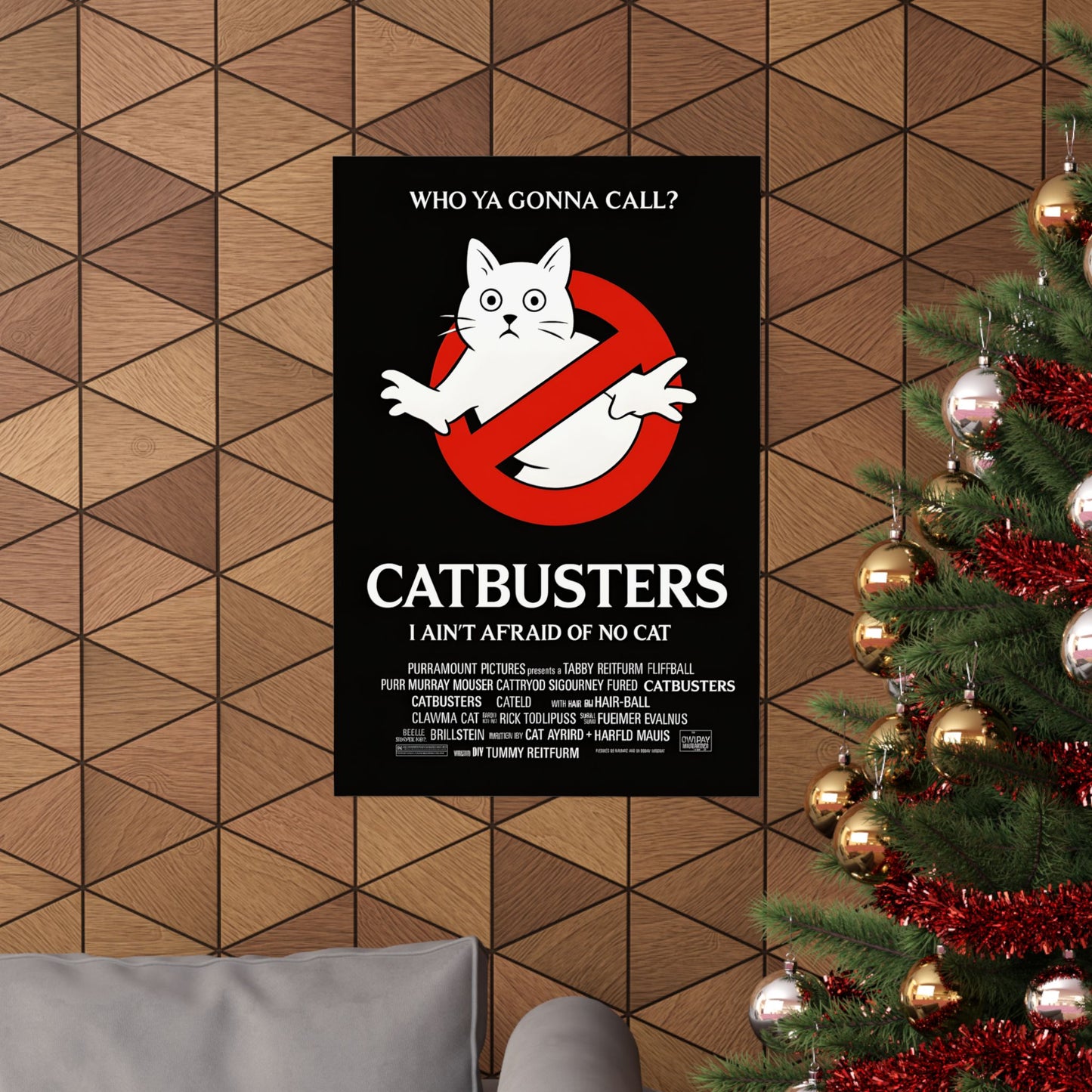 Catbusters Vertical Movie Poster