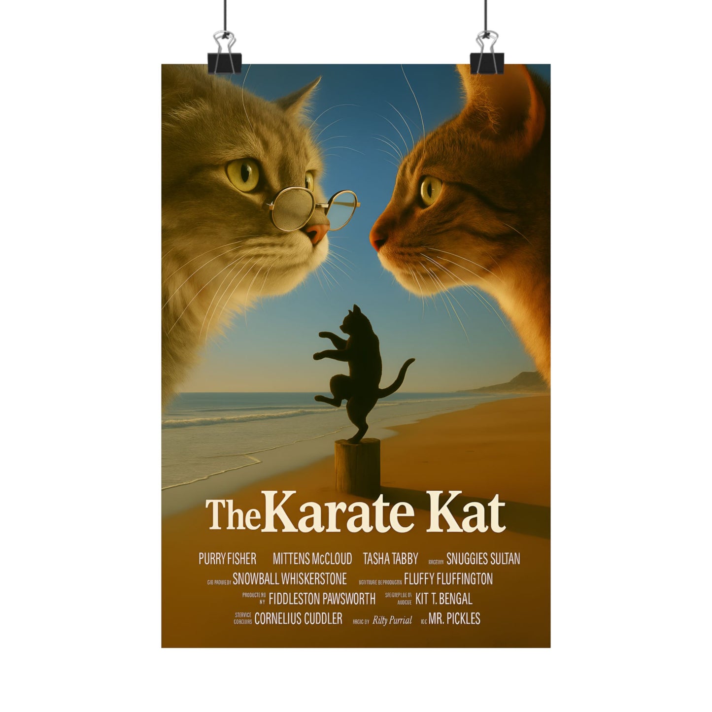 The Karate Kat Cat Movie Poster