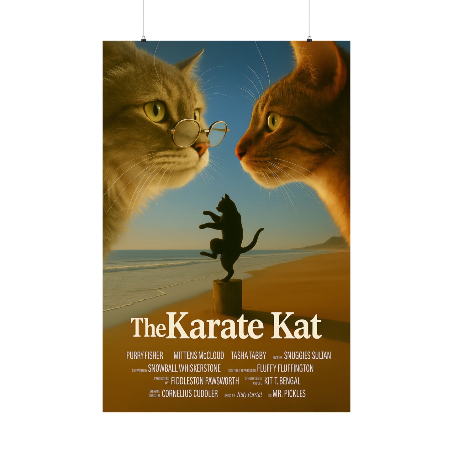 The Karate Kat Cat Movie Poster