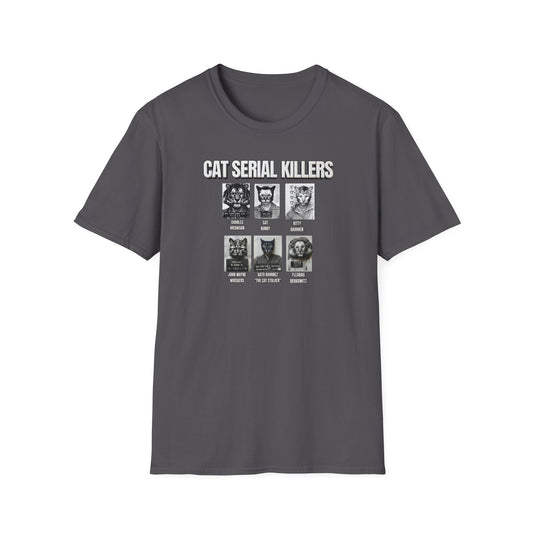 Cat Serial Killers Unisex Softstyle T-Shirt