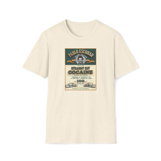 Don Pablo Escobar: Medellin Dispensary Unisex Softstyle T-Shirt