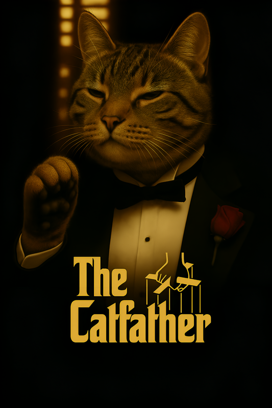 The CatFather Movie Poster - Digital Download