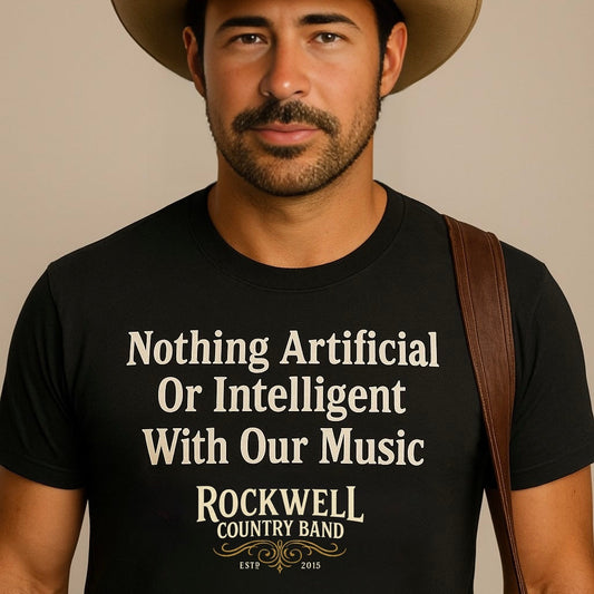 Nothing Artificial - Rockwell Country Band Unisex Softstyle T-Shirt
